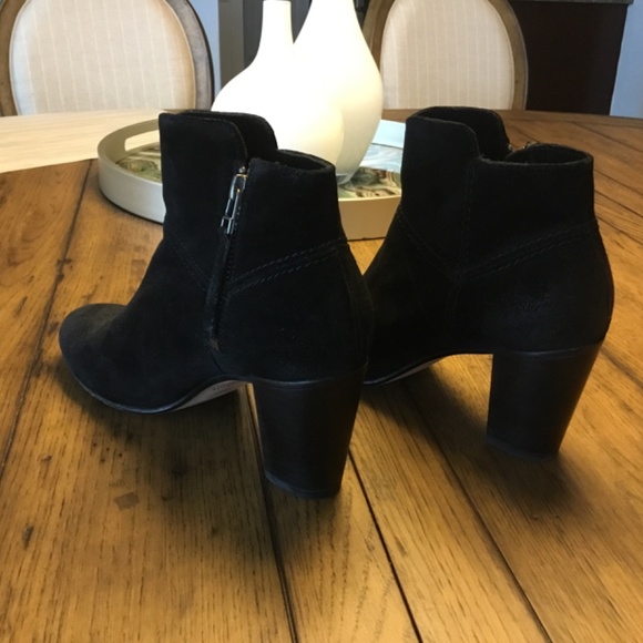 100% Suede Distressed Ankle Boots - Picture 2 of 11